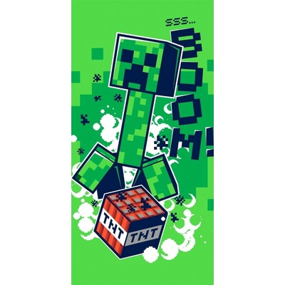 Jerry Fabrics Osuška Minecraft Boom 70x140 cm