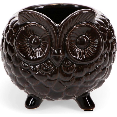 Rex London Керамично покритие за кашпа ø 11 cm Owl - Rex London (30727)