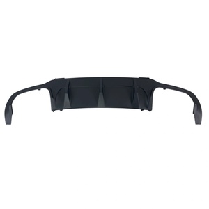  Дифузер Mercedes C-Class W204 (2007-2010) AMG - двоен за двойни накрайници (2048853938)