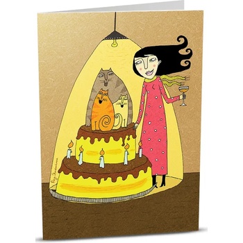 Image 1 of iGreet Картичка iGreet - Честит котешки ден! (P003)