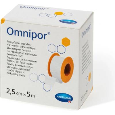 Omnipor náplast netkaný textil 2,5 cm x 5 m