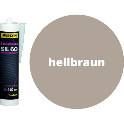 Murexin Silikónové tesnenie škár SIL 60 hellbraun 310 g