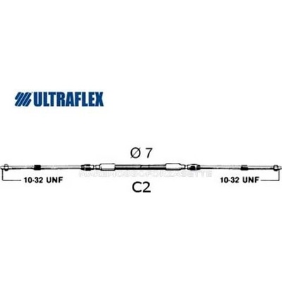 ULTRAFLEX Bowden radenia C2 14"/4,27 m