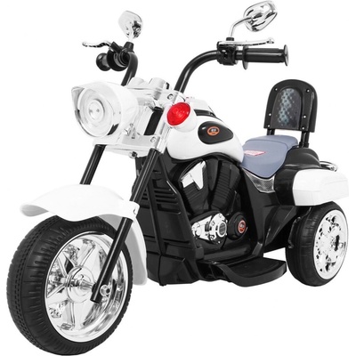 Joko elektrická motorka chopper biela