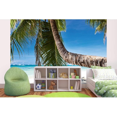 DIMEX ART Самозалепваща се флизелинова фототапета детайл от палма 375 x 250 см