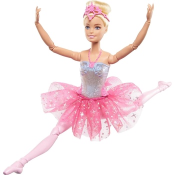 Barbie svietiaca magická baletka s ružovou sukňou