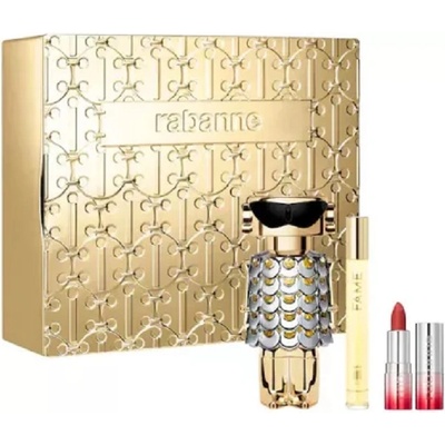 Paco Rabanne Комплект Fame - Парфюмна вода, 80 и 10 ml + Червило