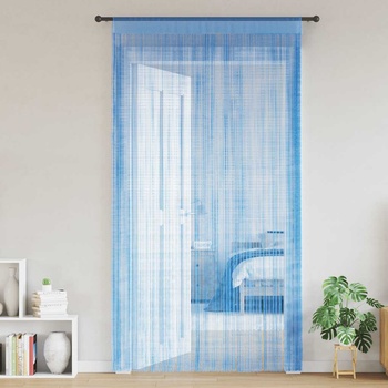 vidaXL Завеси тип „канап, 2 бр. , светлосини, 100x250 см (4102045)