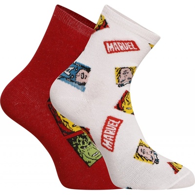 E plus M 2PACK detské ponožky Marvel viacfarebné