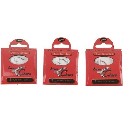 Saenger Drop Shot Rig vel.1 0,22mm 4 ks