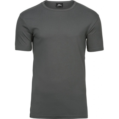 TeeJays tričko Interlock TJ 520 krátký rukáV pánské COT180520r8201-powder grey