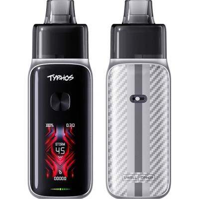 UWELL Typhos PRO Pod Kit 3000 mAh Satin Silver