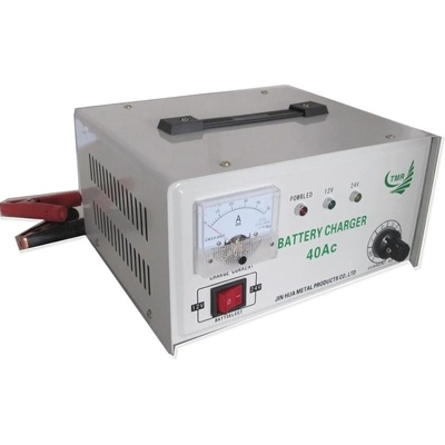 Foxgood Зарядно устройство за акумулатор 12v 24v 40a автомобил / камион (1651)