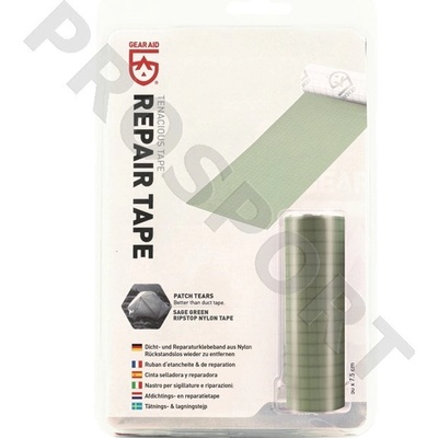 GA TENACIOUS Repair Tape ripstop sage green – Sleviste.cz