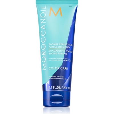 Moroccanoil Color Care Shampoo fialový tónovací šampon pro blond vlasy 200 ml