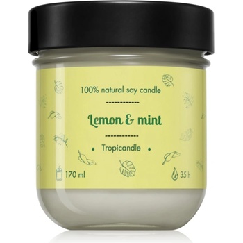 TROPIKALIA Lemon & Mint ароматна свещ 170ml
