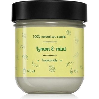 TROPIKALIA Lemon & Mint ароматна свещ 170ml