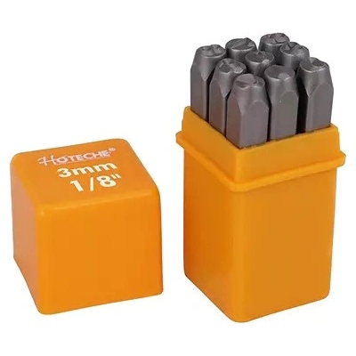 Sada na razenie ČÍSLA 3 mm 9 ks HOTECHE HT392009