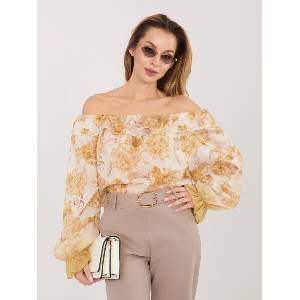 Italy Moda Дамска блуза модел 26018.65 Italy Moda цвят жълт