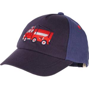maximo Детска шапка с козирка Maximo Kid's Mini Boy Cap Fire Engine Klettverschluß Cap - Navy - размер 47-49 cm (904-4126-0111)
