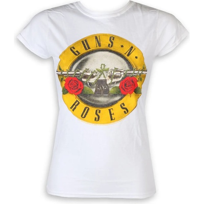 ROCK OFF тениска метална дамски Guns N' Roses - Класически Лого на куршума - ROCK OFF - GNRTS03LW