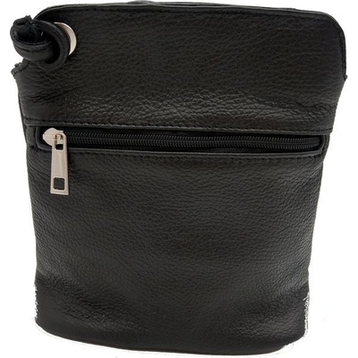 Donatella dámská kožená kabelka 15019 čierna