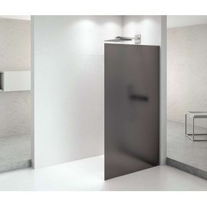 POLYSAN Architex - Душ стена Walk-In, 86x210 см, хром/матово опушено стъкло AXC90SM (AXC90SM)