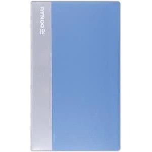 DONAU Business Card Holder DONAU, PP, for 480 business cards, light blue