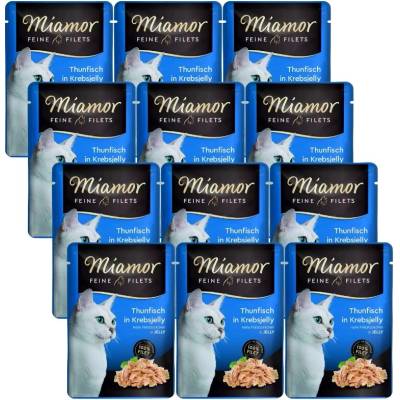Miamor Feine Filets in Jelly tuňák v krabím želé 12 x 100 g