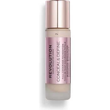 Makeup Revolution Conceal & Define krycí make-up F4 23 ml