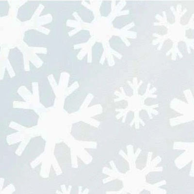 Statické fólie 45 cm x 15 m GEKKOFIX 12612 SNOWFLAKE statické tapety