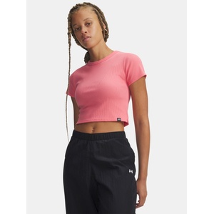 Under Armour Дамска тениска Under Armour UA Rival Rib Baby Tee Under Armour | Rozov | ЖЕНИ | XS