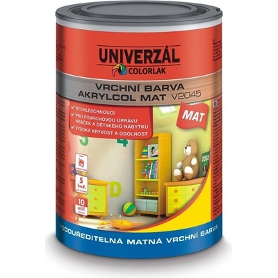 COLORLAK Akrylcol mat V-2045 C6250 žltá medová 2,5l