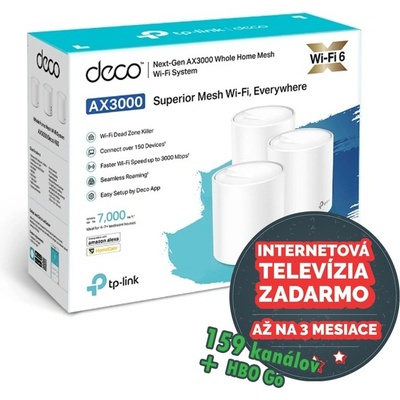 TP-Link Deco X60, 3ks