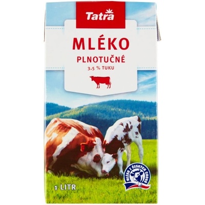 Tatra Plnotučné lahodné mléko 3,5% 1 l – Zboží Dáma