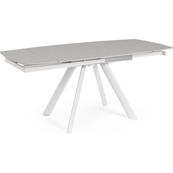 Bizzotto Raili МАСА 119.5/180x85 БЯЛА/СВЕТЛОСИВА (0731533)