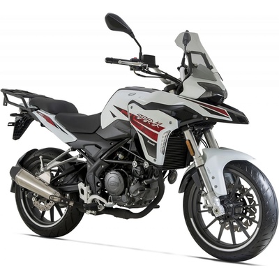 Benelli TRK 251 bílá