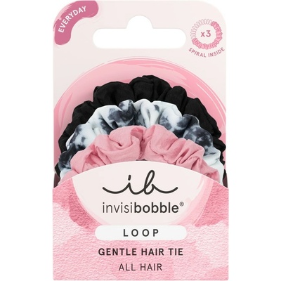 invisibobble LOOP+ Be Gentle gumičky do vlasov 3x1 ks