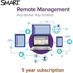 Smart Technologies Софтуер SMART Remote Management - 5-годишен абонамент (SRM-5)