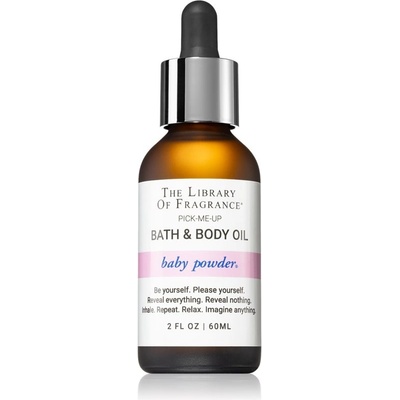 The Library Of Fragrance Baby Powder tělový olej 60 ml