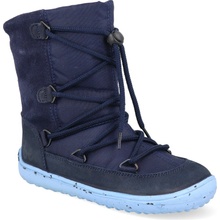 BeLenka detské zimné barefoot topánky Snowfox Kids 2 0 Dark & Light Blue