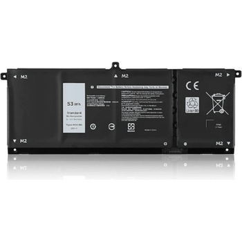 Dell Dell, 4 клетки, 15V, 53Wh, Оригинална (H5CKD)