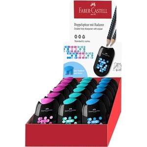 Faber-Castell Блендер faber-castell двуцветен пластмасов двоен контейнер 183535 (183535)