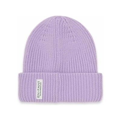 En Fant Pletená čepice s podšívkou Lavender