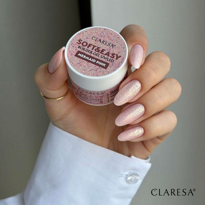 Claresa stavební gel Soft Easy mermaid pink 12g