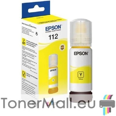 Epson Бутилка с мастило EPSON 112 EcoTank Yellow (C13T06C44A)