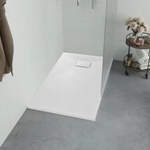 vidaXL SMC 90x70 cm квадратно бял (144768)