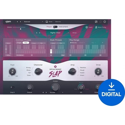 UJAM Slap Digitální produkt