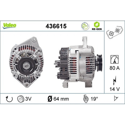 generátor VALEO 436615