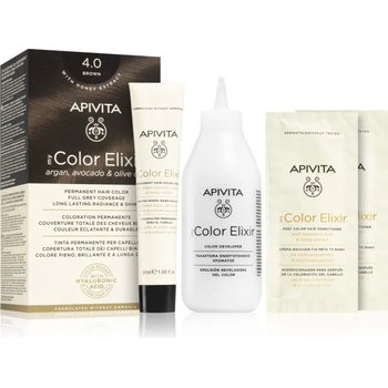 Image 1 of APIVITA My Color Elixir боя за коса без амоняк цвят 4.0 Brown